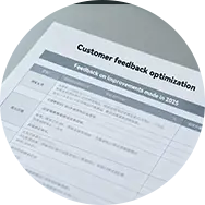 Optimierung des Kundenfeedbacks